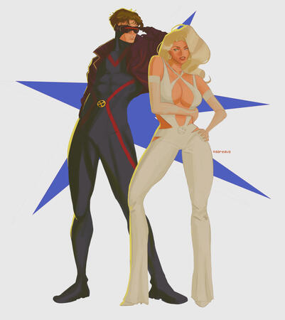Cyclops and Emma Cyclops and Emma